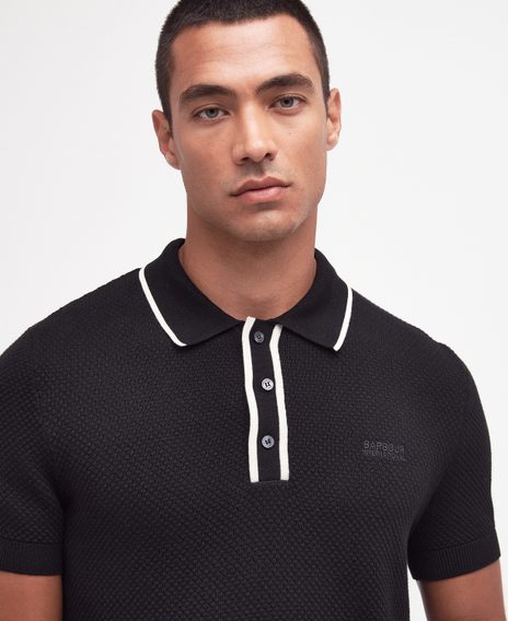 Barbour International Newgate Knitted Polo Shirt