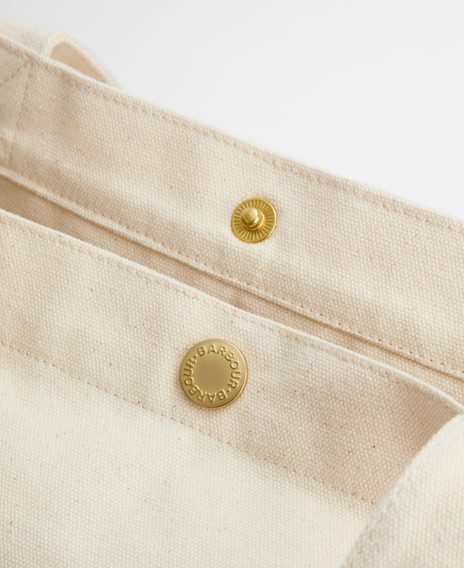 Barbour Logo Tote Bag