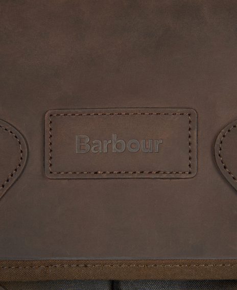 Barbour Wax Leather Tarras Bag