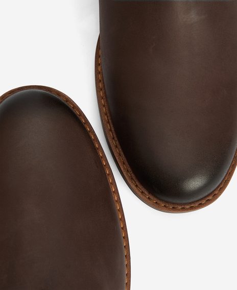 Barbour Farsley Chelsea Boots — Coffee Brown