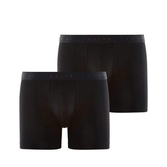 Falke 2-Pack Daily Comfort Boxers — Black