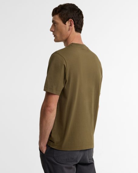 Barbour Wadsworth Relaxed Graphic T-Shirt — Olive