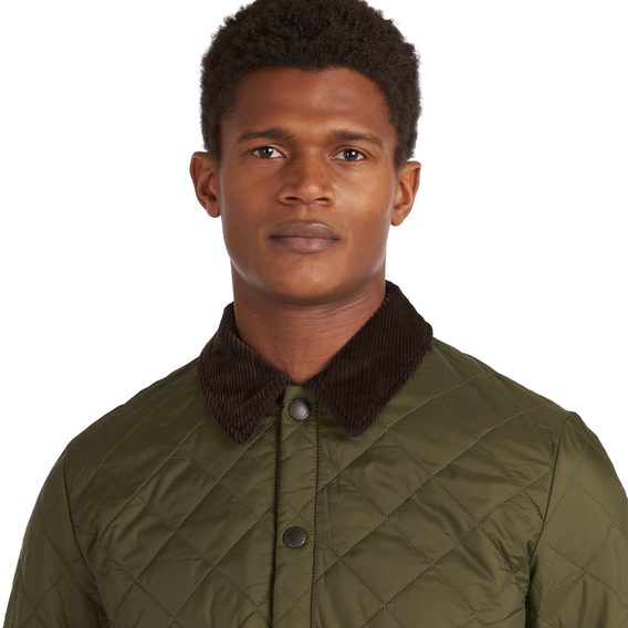 Barbour Heritage Liddesdale steppelt kabát — Olive