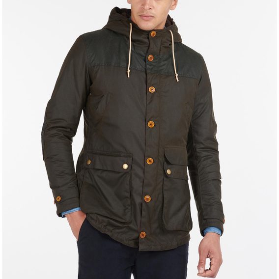 Barbour Game Parka Waxed Jacket