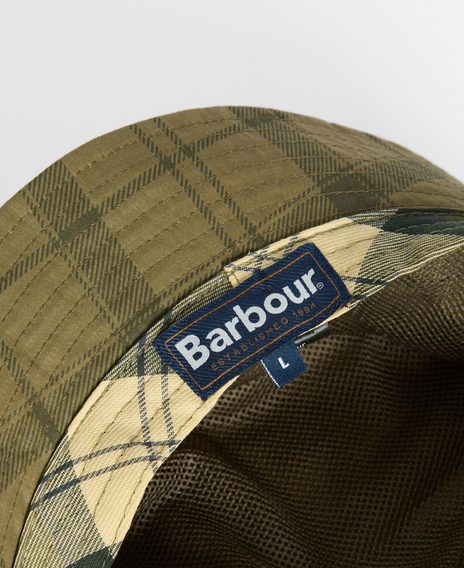 Barbour Tartan Transport Bucket Hat