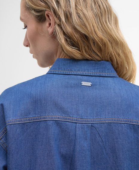 Barbour Woodrow Oversized Denim Shirt