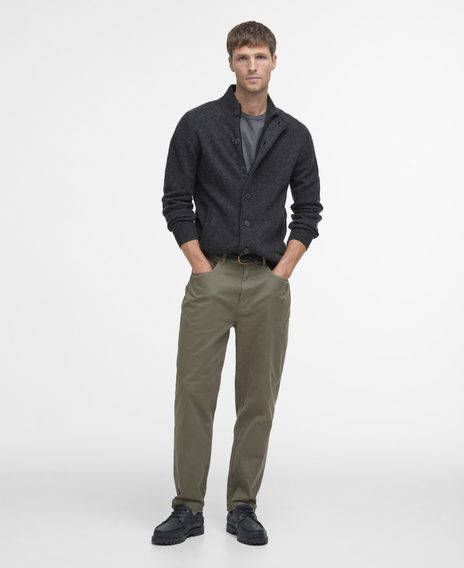 Barbour Essential Patch Zip Through Jumper