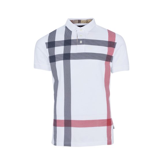 Barbour Blaine Polo Shirt — White