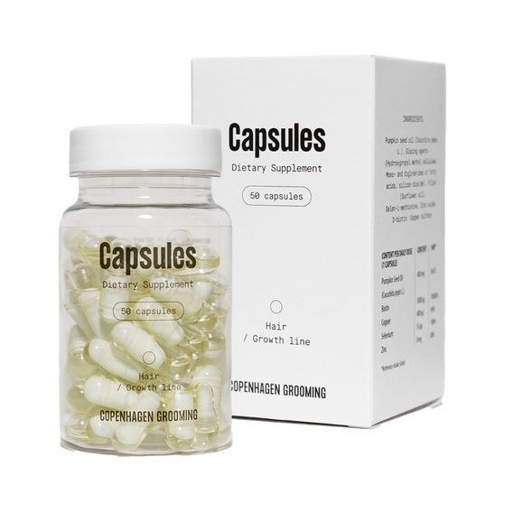 Copenhagen Grooming — Hair Capsules (50 kapszula)