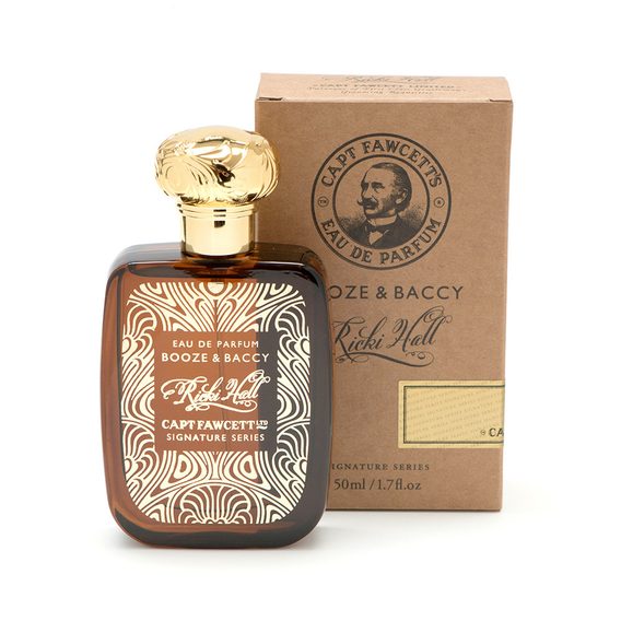 Ricki Hall's Booze & Baccy parfümös víz a Cpt. Fawcett-től (50 ml)