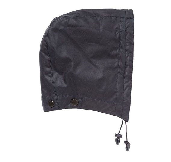 Barbour Waxed Cotton Hood — Navy