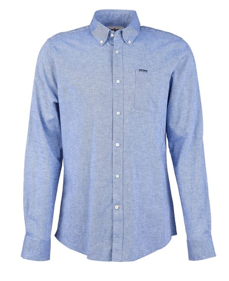 Barbour Nelson Tailored Shirt — Blue