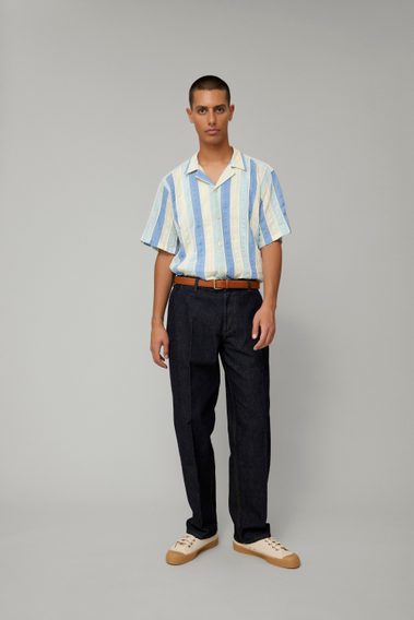 forét — Peer Jacquard Seersucker Shirt