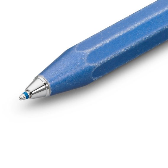 Stylo Plume Kaweco AL Sport – Aluminium Stonewashed Bleu, Plume Medium, Format Poche