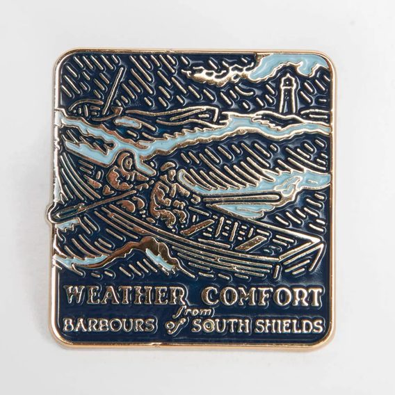 Barbour Archive Pin — Stormy Seas