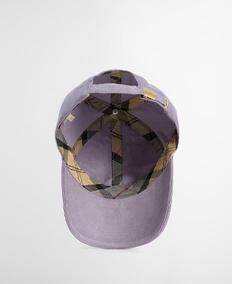 Barbour Oakley Cord Cap — Heather Mist