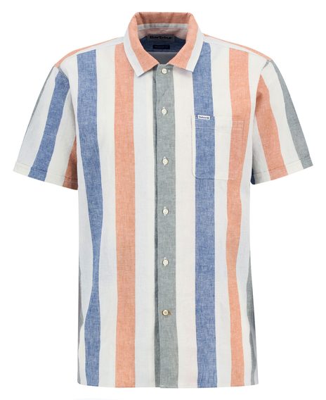 Barbour Clearwell Striped Short-Sleeved Shirt