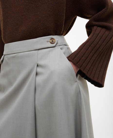 Barbour Freya A-Line Midi Skirt