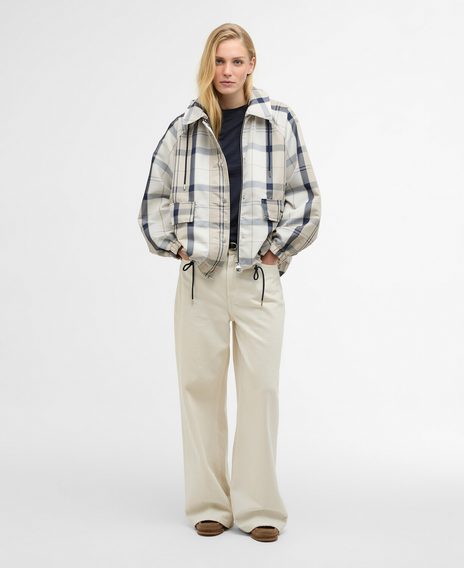Barbour Ballina Check Showerproof Jacket