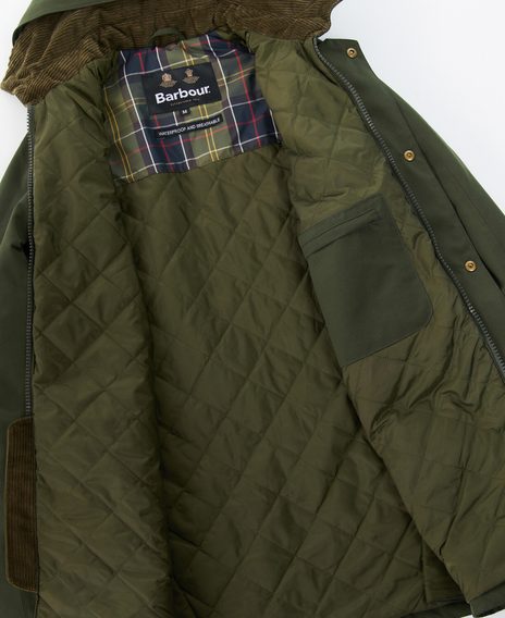 Barbour Jacket Winter Ashby téli kabát — Sage