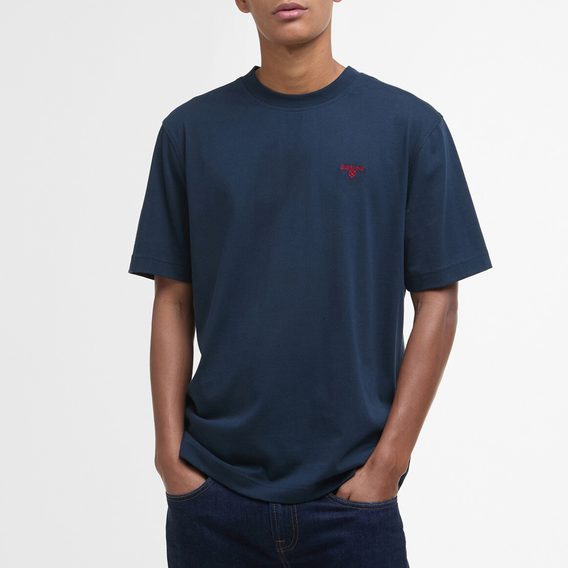 Barbour Sports Relaxed T-Shirt — Classic Navy