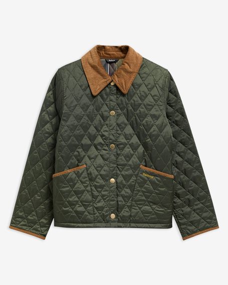 Barbour Icons Cropped Liddesdale Quilted Jacket