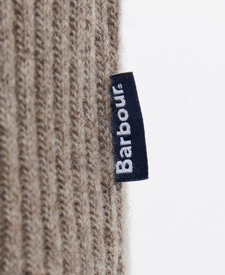 Barbour Holden Half Zip Sweater — Military Marl