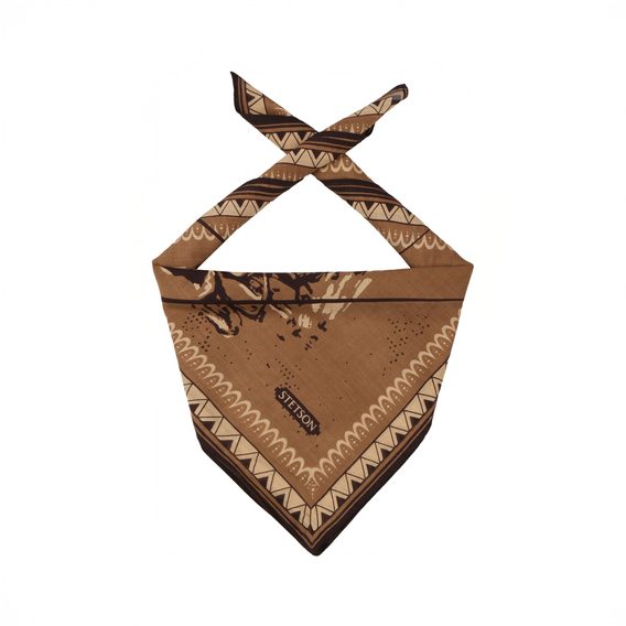 Stetson Last Drop Bandana — Camel