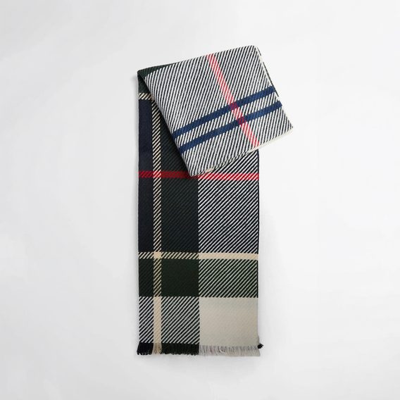 Barbour Blair Tartan Scarf — Evergreen Tartan