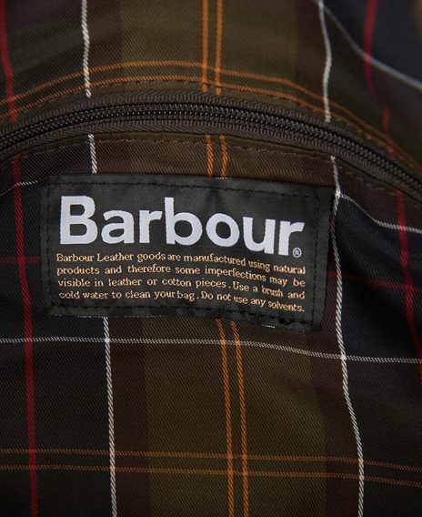 Barbour Waxed Holdall Weekend Bag