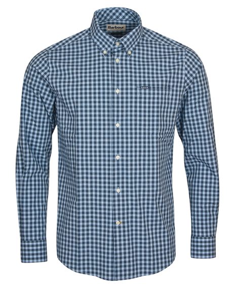 Barbour Merryton Tailored Shirt — Blue