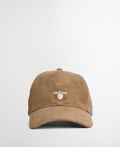 Barbour Bayfield Cord Cap — Beige
