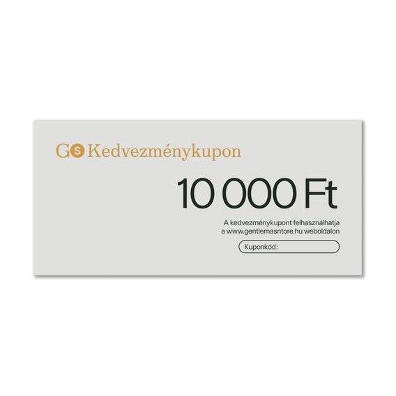 GS Ajándékutalvány 10 000 Ft értékben