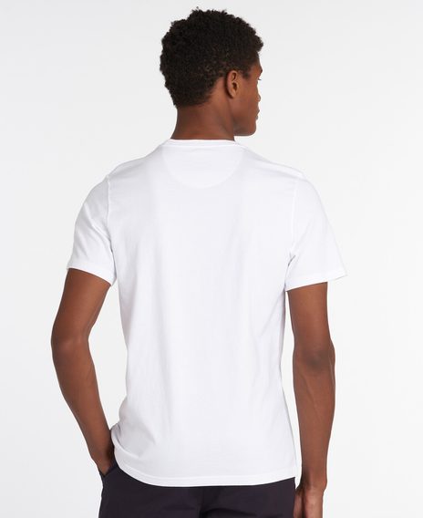 Barbour Essential Sports T-Shirt — White