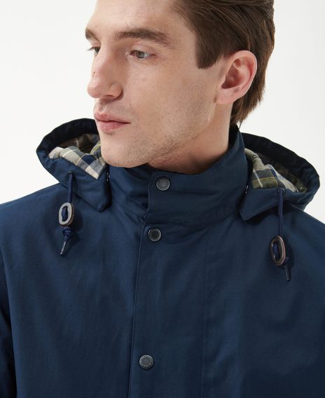 Barbour Chelsea Mac kabát — Navy