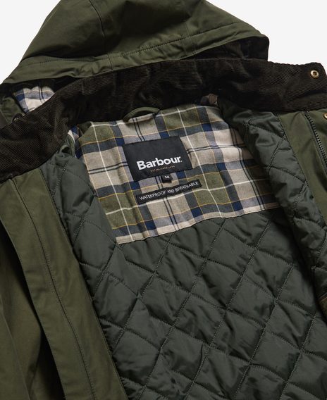 Barbour Chelsea Mac kabát — Olive