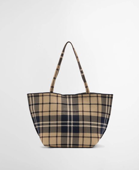 Barbour Layla Tartan Large Tote Bag — Birchwood Dress Tartan