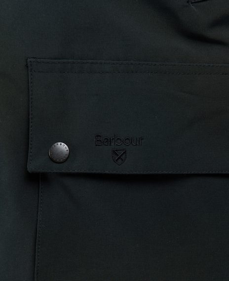 Barbour Jacket Winter Ashby téli kabát — Black