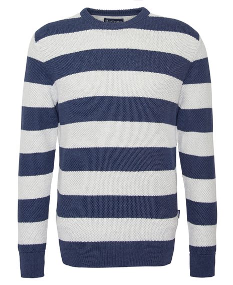 Barbour Craster Striped Crew Neck Jumper