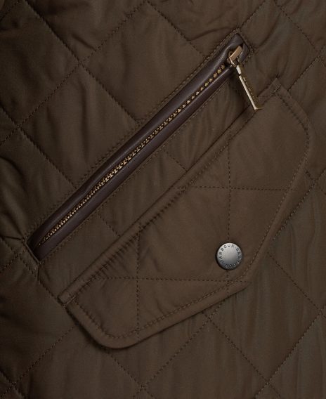 Barbour Chelsea Sportsquilt Jacket — Olive