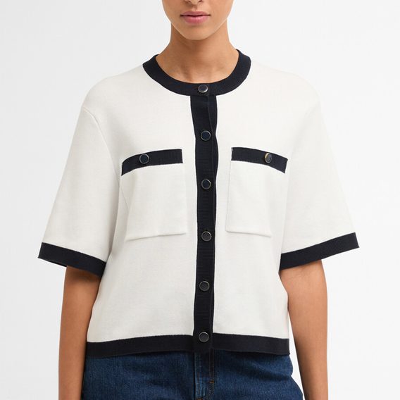 Barbour Sloane Short-Sleeved Cardigan