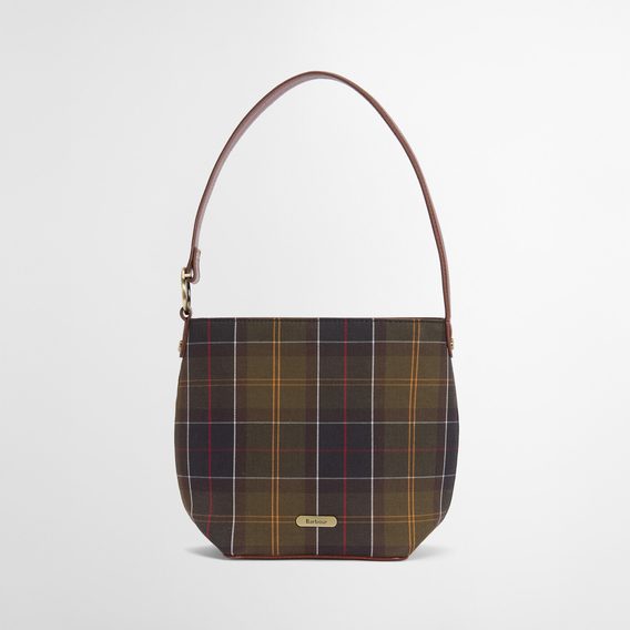 Barbour Cedar Tartan Bucket Bag