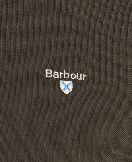 Barbour Sports Polo Shirt — Olive