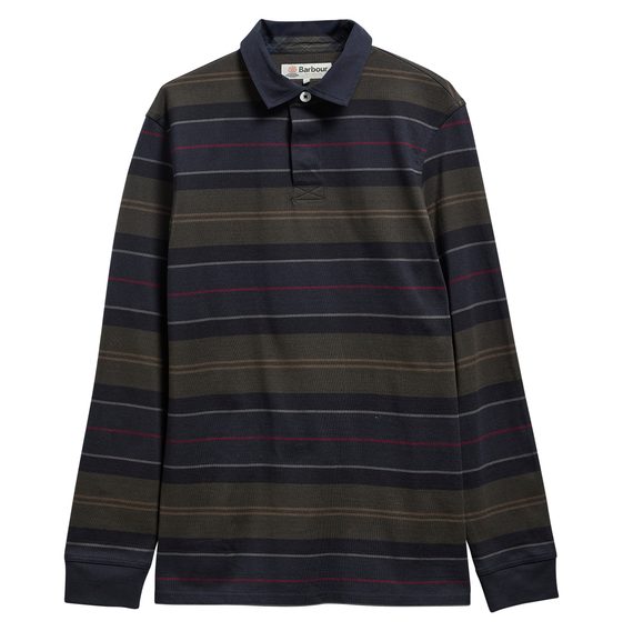 Barbour Frith Striped Rugby Shirt — Classic