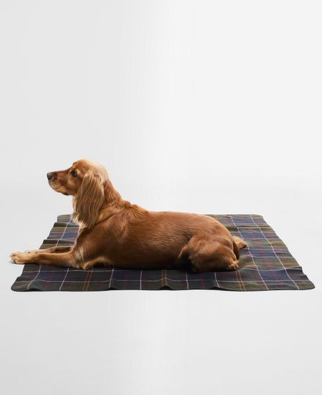Barbour Tartan Dog Blanket