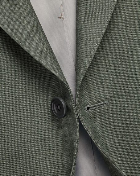Charles Tyrwhitt Ultimate Performance Sharkskin Suit Jacket — Sage Green