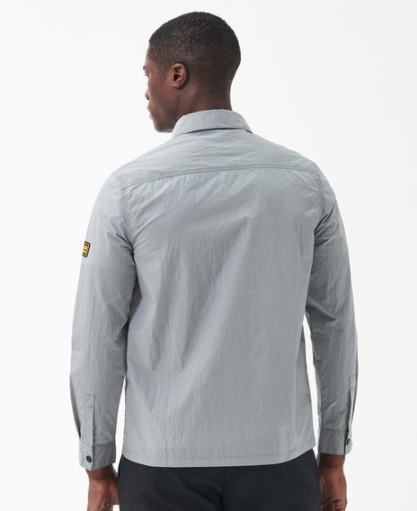 Barbour International Inlet Overshirt — Battleship