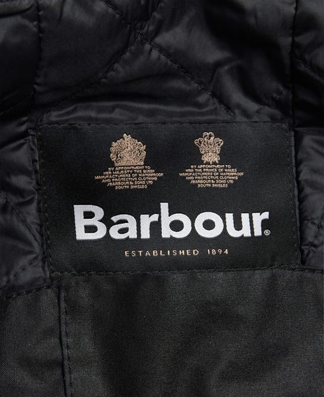 Barbour Wax Storm Hood — Black