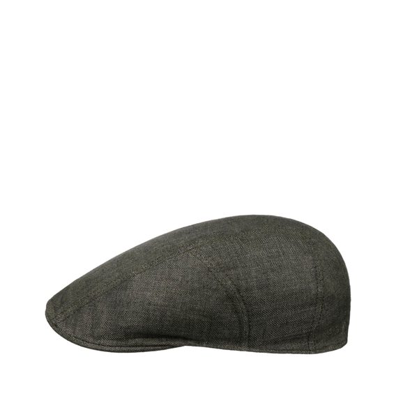 Steson Linen Ivy Cap — Dark Grey