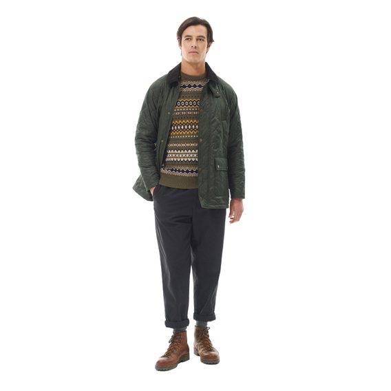 Barbour Ashby Polarquilt kabát — Sage